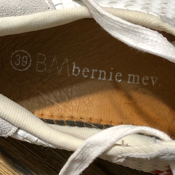 Bernie Mev White and Red Checkered Shoes - Picture 4 of 7